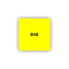 Cedule bar | Piktogram (čtverec)
