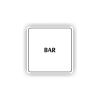 Cedule bar | Piktogram (čtverec)