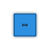Cedule bar | Piktogram (čtverec)