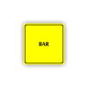 Cedule bar | Piktogram (čtverec)