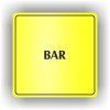 Cedule bar – plast (piktogram)
