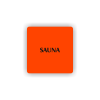 Cedule sauna | Piktogram (čtverec)