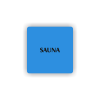 Cedule sauna | Piktogram (čtverec)