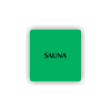 Cedule sauna | Piktogram (čtverec)