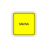 Cedule sauna | Piktogram (čtverec)