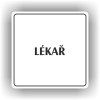Cedule lékař – plast (piktogram)