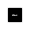 Cedule lékař | Piktogram (čtverec)