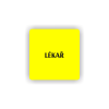 Cedule lékař | Piktogram (čtverec)