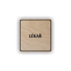 Cedule lékař | Piktogram (čtverec)