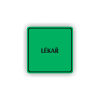 Cedule lékař | Piktogram (čtverec)