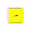 Cedule lékař | Piktogram (čtverec)