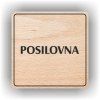 Cedule posilovna – plast (piktogram)