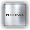 Cedule posilovna – plast (piktogram)
