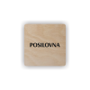 Cedule posilovna | Piktogram (čtverec)
