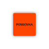 Cedule posilovna | Piktogram (čtverec)