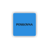 Cedule posilovna | Piktogram (čtverec)