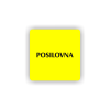 Cedule posilovna | Piktogram (čtverec)