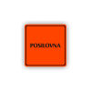 Cedule posilovna | Piktogram (čtverec)