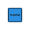 Cedule posilovna | Piktogram (čtverec)