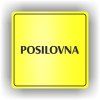 Cedule posilovna – plast (piktogram)