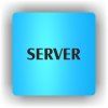 Cedule server – plast (piktogram)
