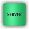 Cedule server – plast (piktogram)