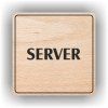 Cedule server – plast (piktogram)
