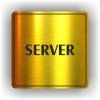 Cedule server – plast (piktogram)