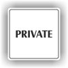 Piktogram - PRIVATE