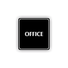 Cedule office | Piktogram (čtverec)
