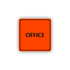 Cedule office | Piktogram (čtverec)