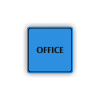 Cedule office | Piktogram (čtverec)