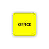 Cedule office | Piktogram (čtverec)