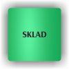 Cedule sklad – plast (piktogram)