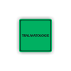 Cedule traumatologie | Piktogram (čtverec)