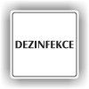 Cedule dezinfekce – plast (piktogram)