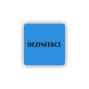 Cedule dezinfekce | Piktogram (čtverec)