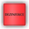Cedule dezinfekce – plast (piktogram)