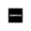 Cedule dezinfekce | Piktogram (čtverec)