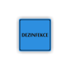 Cedule dezinfekce | Piktogram (čtverec)