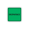 Cedule dezinfekce | Piktogram (čtverec)