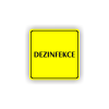 Cedule dezinfekce | Piktogram (čtverec)