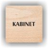 Cedule kabinet – plast (piktogram)