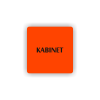 Cedule kabinet | Piktogram (čtverec)