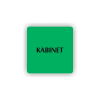 Cedule kabinet | Piktogram (čtverec)