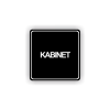Cedule kabinet | Piktogram (čtverec)