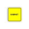 Cedule kabinet | Piktogram (čtverec)