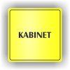 Cedule kabinet – plast (piktogram)
