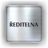 Cedule ředitelna – plast (piktogram)