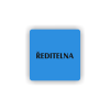 Cedule ředitelna | Piktogram (čtverec)